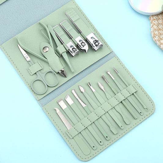Portable Stainless Steel Nail Clippers Suit