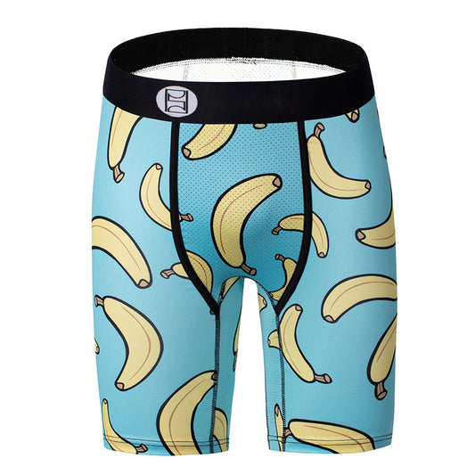 Cartoon Printed Boys Boxers Men Sports Underwear P1