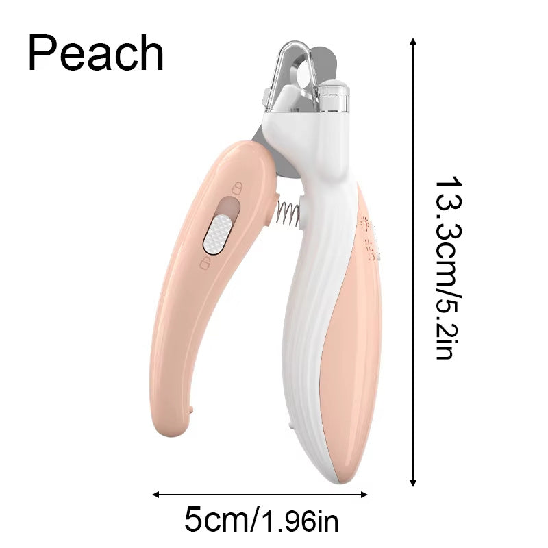 Cute Pets Nail Clippers Labor-Saving Dogs Nail Clipper Scissors Professional Pet Nail Clippers Cat Nail Trimmer Labor-Saving Pet Claw Grooming Scissors For Dogs Small Animals Paw Nail Trimmer Pink