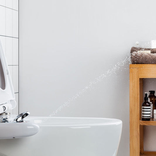 Smart Power-free Toilet Seat Cover Body Cleaner