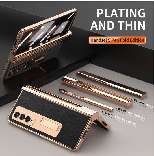 New Mobile Phone Case Protective Cover Ultra-thin Folding Screen Black Samsung Galaxy Z Fold3
