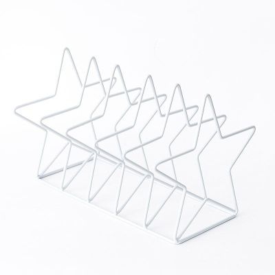 Metal Folder Multi-layer File Shelf Storage Box File Box Starwhite