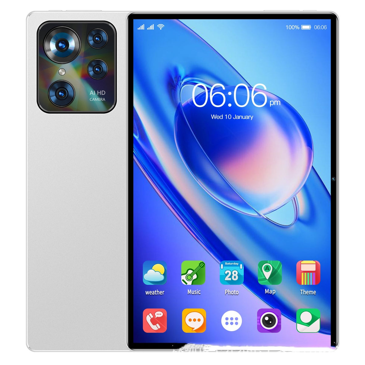 10-inch Tablet PC Smart Call Google Edition Silver Gray