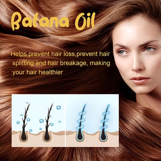Batana Oil Hair Growth Treatment – 100% Pure & Unrefined (4oz)