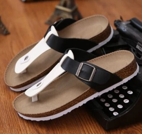 men sandals Black 3 style