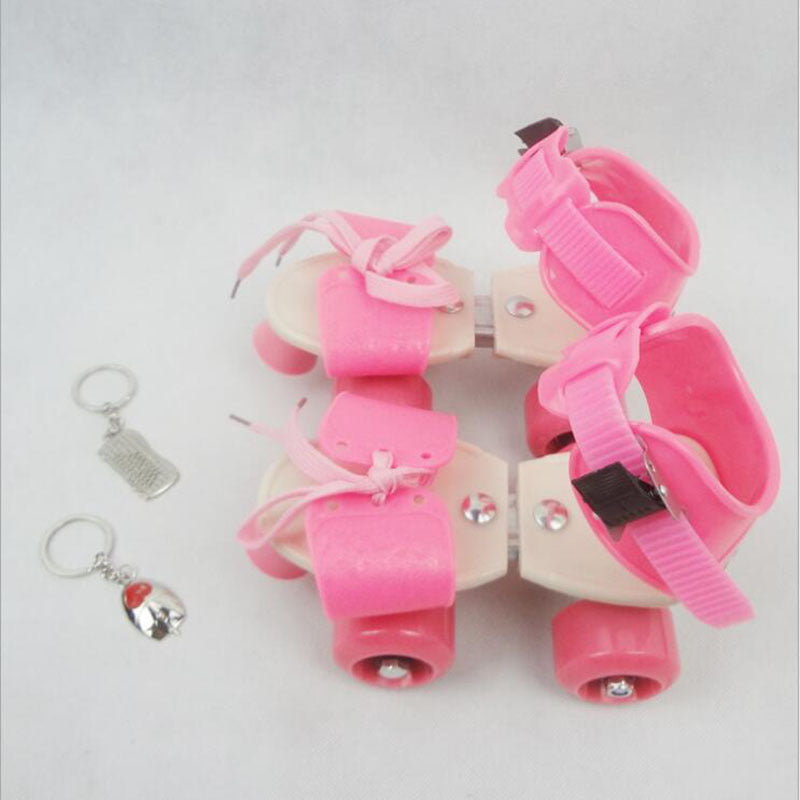 Double row skates Pink 36