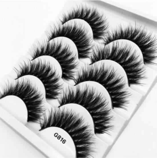 3D mink hair false eyelashes G816
