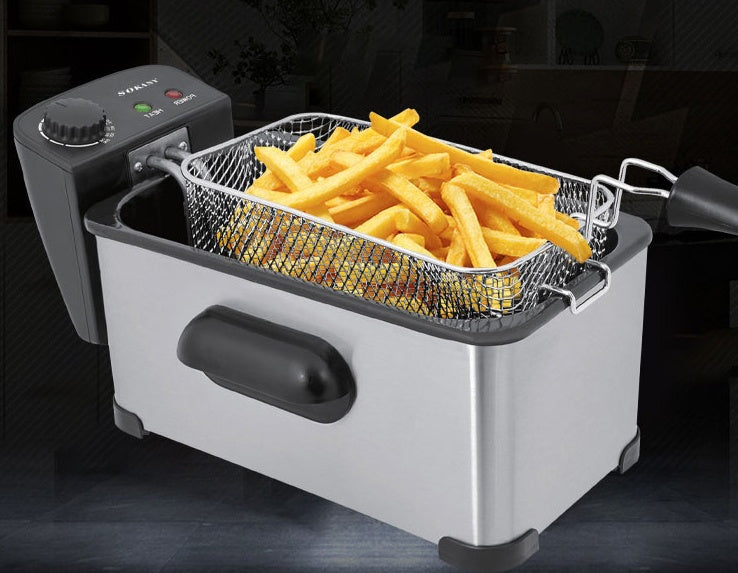 Fryer Consumer and Commercial 3.5L Electric Fryer White