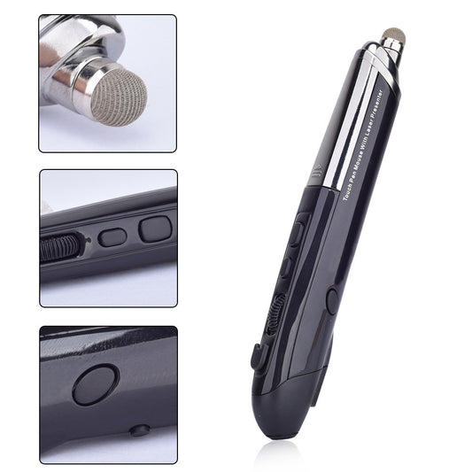 Computer Handwriting Laser Pointer Mouse Black