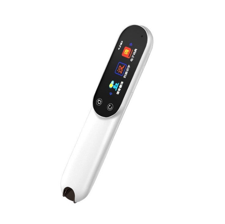 Smart Scanning Pen Three-generation WiFi Version English Textbook Synchronization Primary and Secondary School Translation Scanning Dictionary Pen Source 16G White