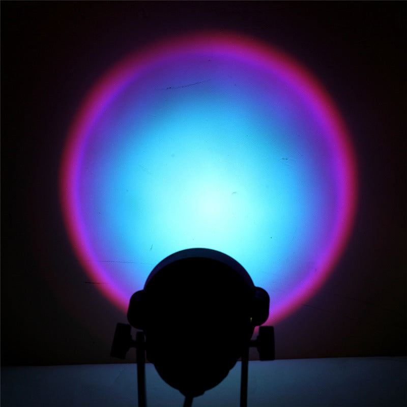 Sunset Lights, Sun Never Setting Lights, Rainbow Projection Lights, Sunset Lights, Red Live Broadcast, Background Projection, Atmosphere Lights In Stock rainbow USB