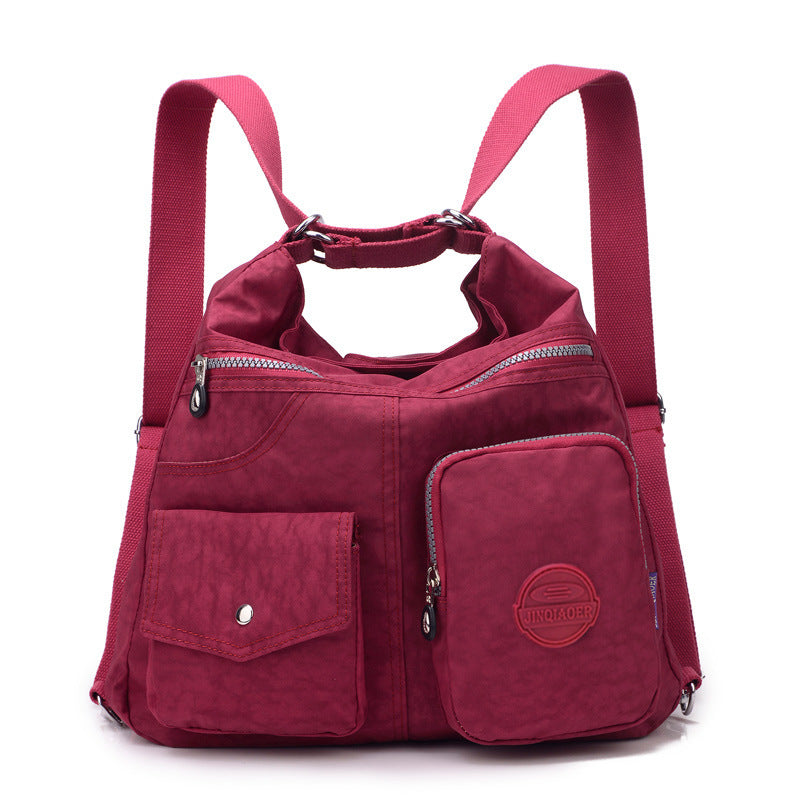 Luxury Handbags Women Bags Designer Waterproof Bylon Cloth Crossbody Bags For Women Large Capacity Lady Shoulder Bag Tote Grape purple