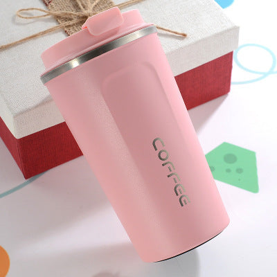 304 stainless steel mug coffee cup Pink