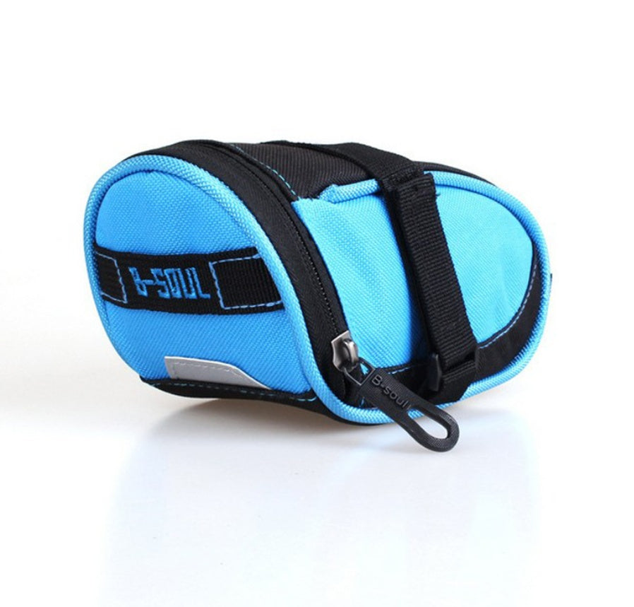 Mountain bike color rear seat bag Blue