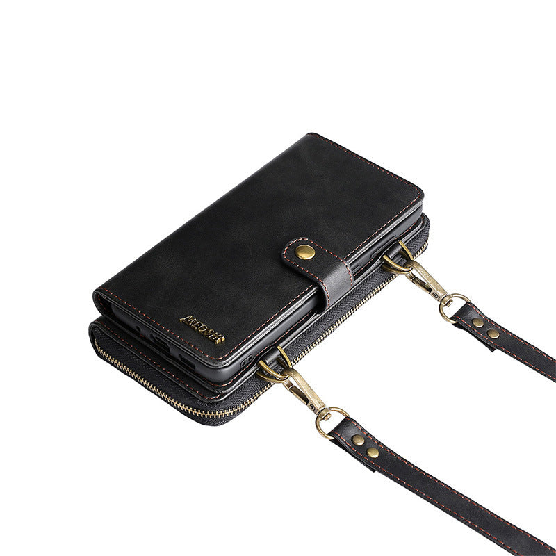 Mobile phone case diagonal Black