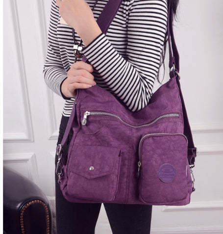 Luxury Handbags Women Bags Designer Waterproof Bylon Cloth Crossbody Bags For Women Large Capacity Lady Shoulder Bag Tote