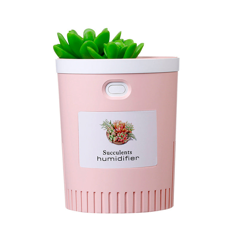 USB sucky humidifier with luminous timing Pink