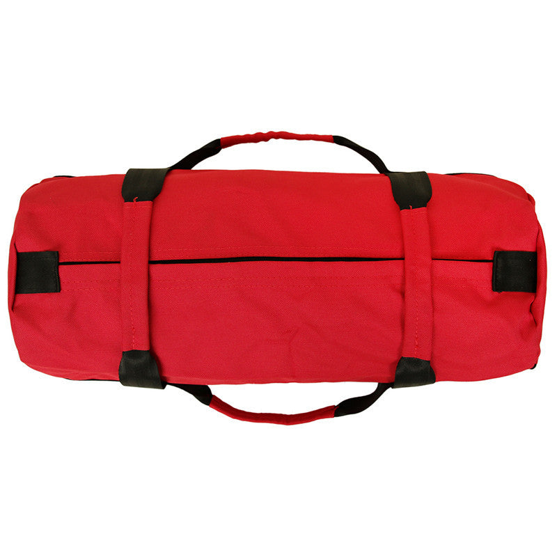 Exercise weight lifting sandbag sand Red