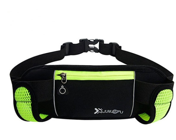 Sports running belt bag Green