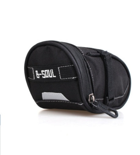 Mountain bike color rear seat bag Black