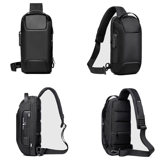 Men Chest Bag Messenger Bag Anti-theft Shoulder Bags Chest Bag Pack For Male
