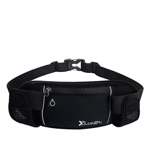Sports running belt bag Black
