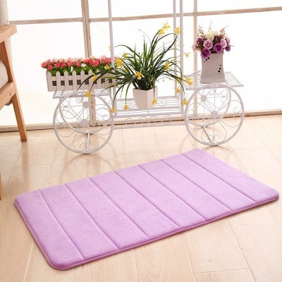 Memory Cotton Carpet Purple