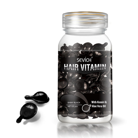 Hair care capsules Black