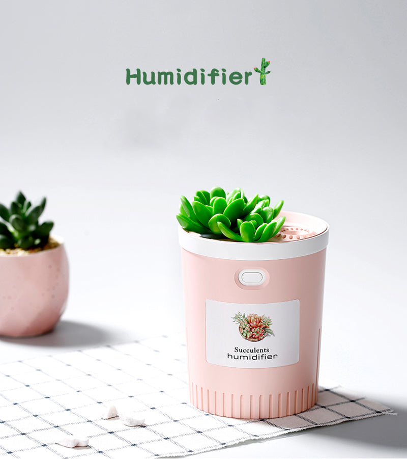 USB sucky humidifier with luminous timing