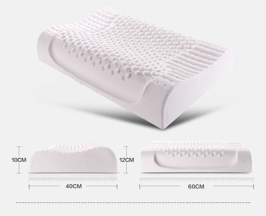 Natural latex pillow pillow for protecting cervical spine