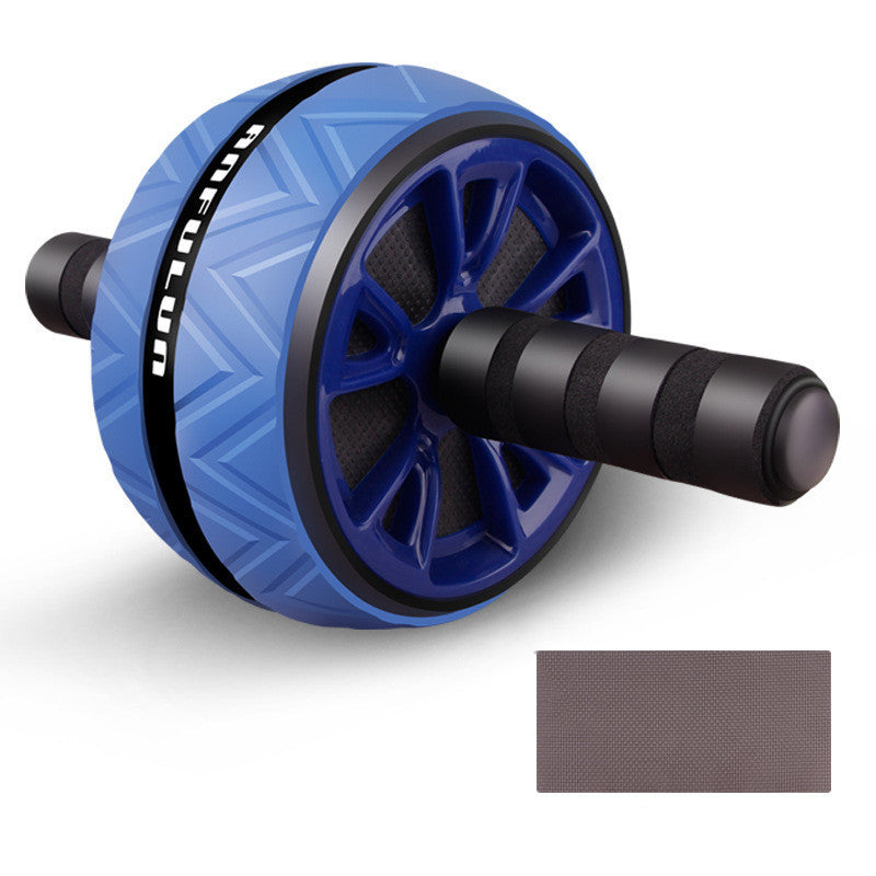 Abdominal Muscle Mute Abdominal Fitness Device Exercise Fitness Weight Loss Fitness Wheel For Men And Women Blue