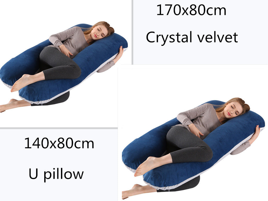 U-shape pillow Combination Combination Navy Blue