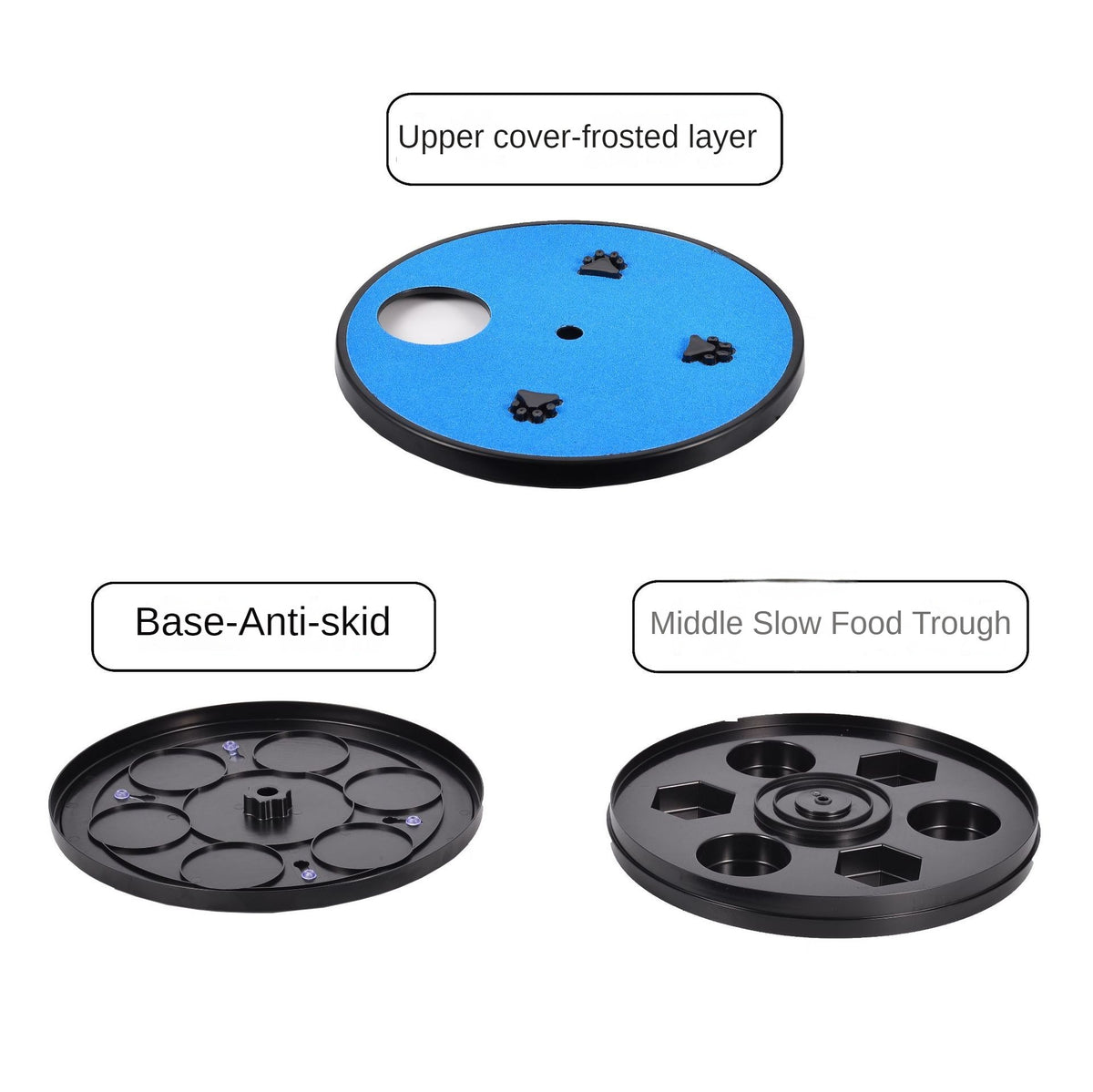 Pet Supplies Dog Nail Scraper Slow Food Toys Rotatable Sandpaper Repair Nail File Board With Suction Cup Dog Scratching Board
