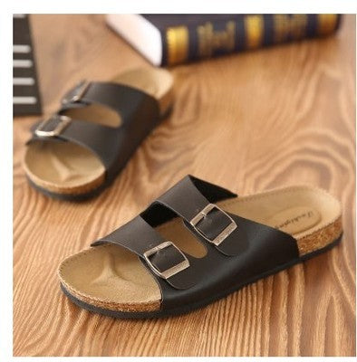 men sandals Black 4 style