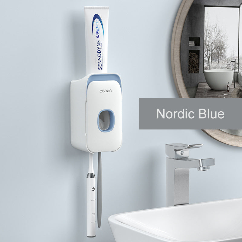 Automatic Toothpaste Dispenser Blue