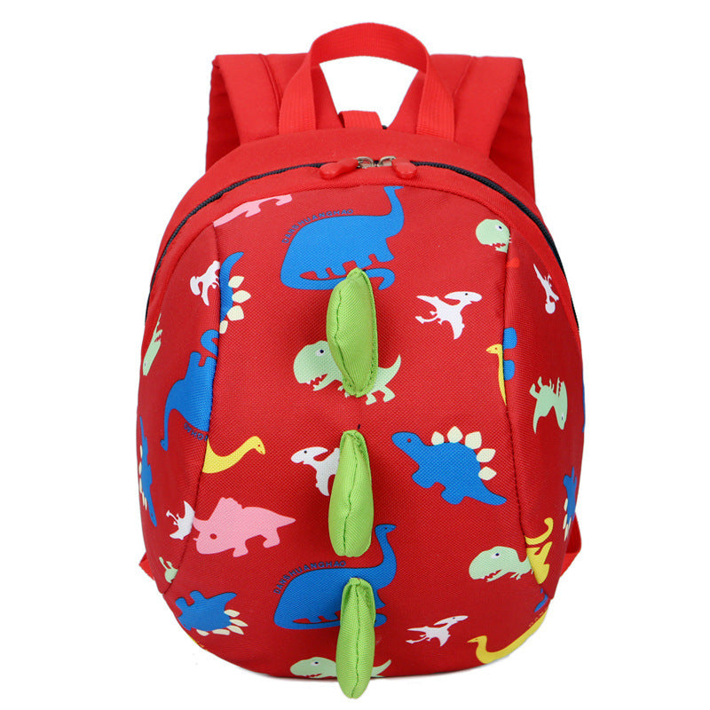 Korean Version Of Cute Baby Anti-lost Book Backpack Red