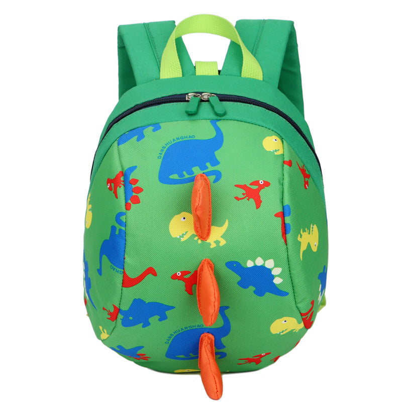 Korean Version Of Cute Baby Anti-lost Book Backpack Green
