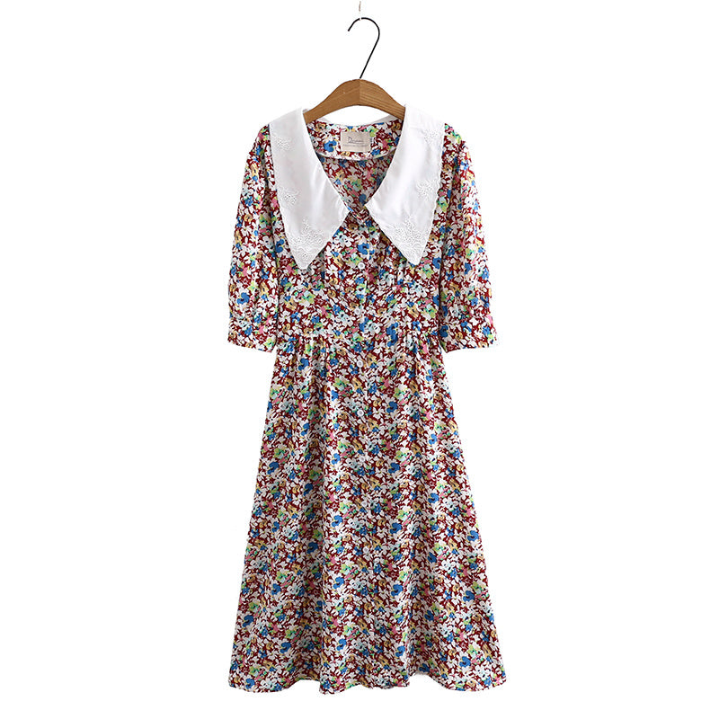 Bellflower dress women retro straps Floral