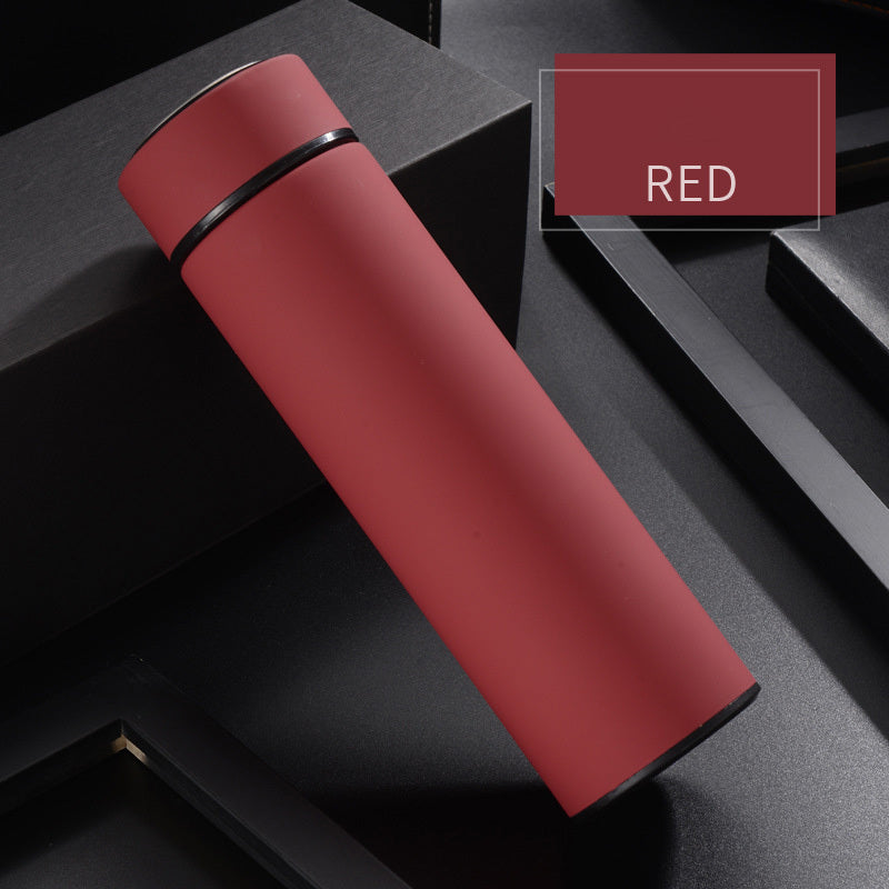 450ml Stainless Steel Water Bottle Double Wall Vacuum Insulated Business Travel Sport Outdoor Water Bottle Red