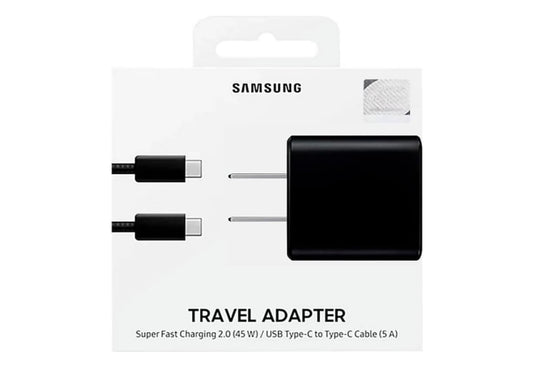 Samsung Official 45W USB-C Super Fast Charging Wall Charger (Black)