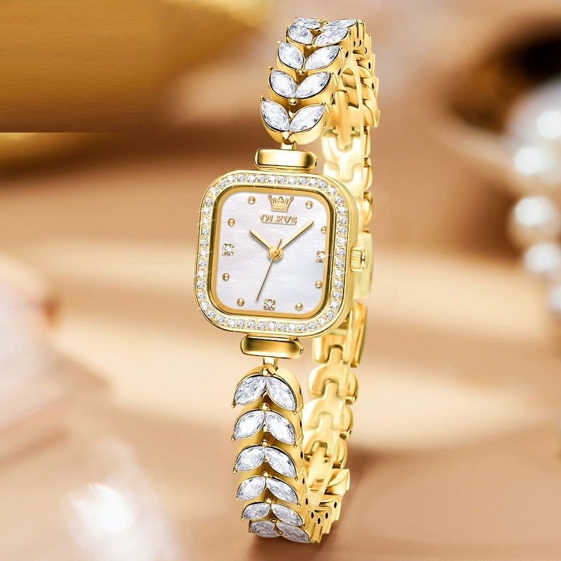 Mermaid Watch Bracelet Women's Watch Gold