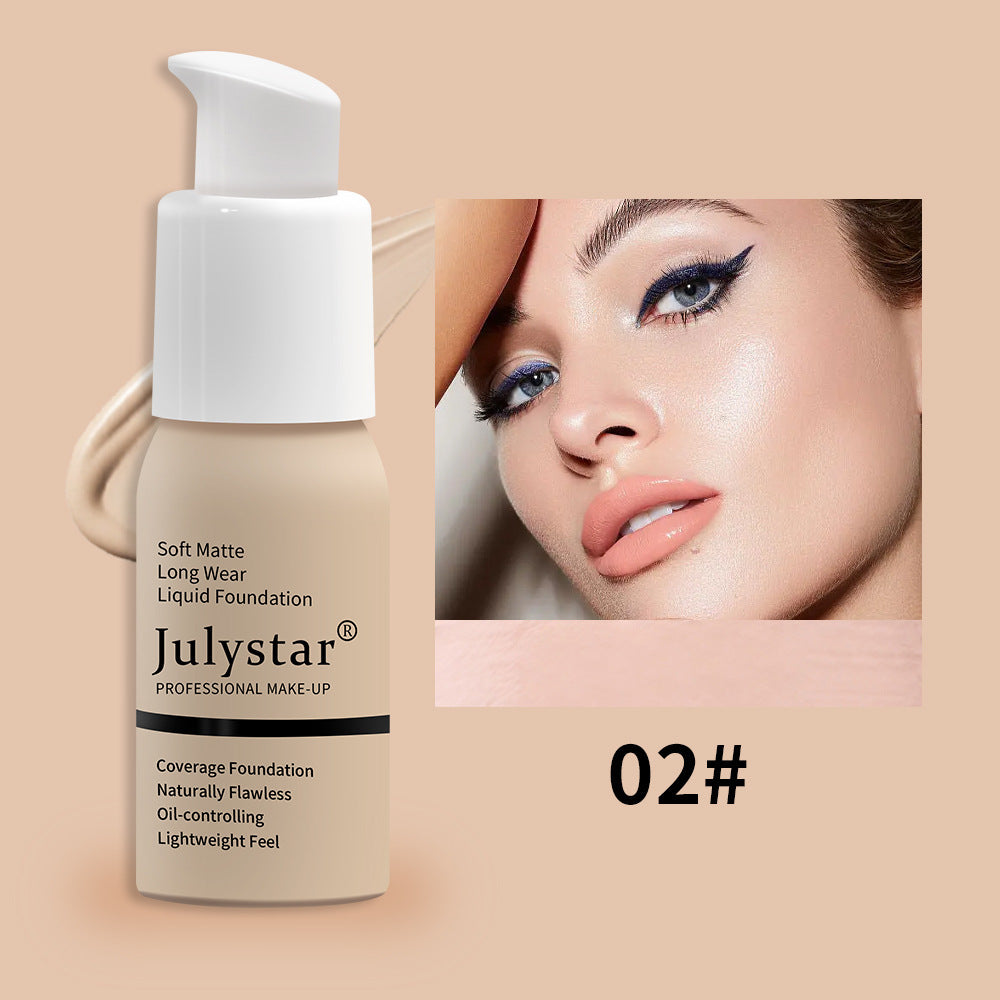 Waterproof Lasting Non Take Off Makeup Concealer Liquid Foundation Beauty Makeup Liquid foundation2