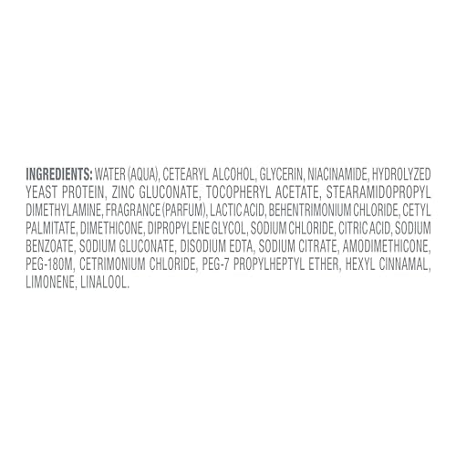 Dove Density Boost Strengthening Conditioner Scalp + Hair Therapy for protecting against premature breakage, with Vitamin B3, Zinc and 0% sulfates, 9.25 oz
