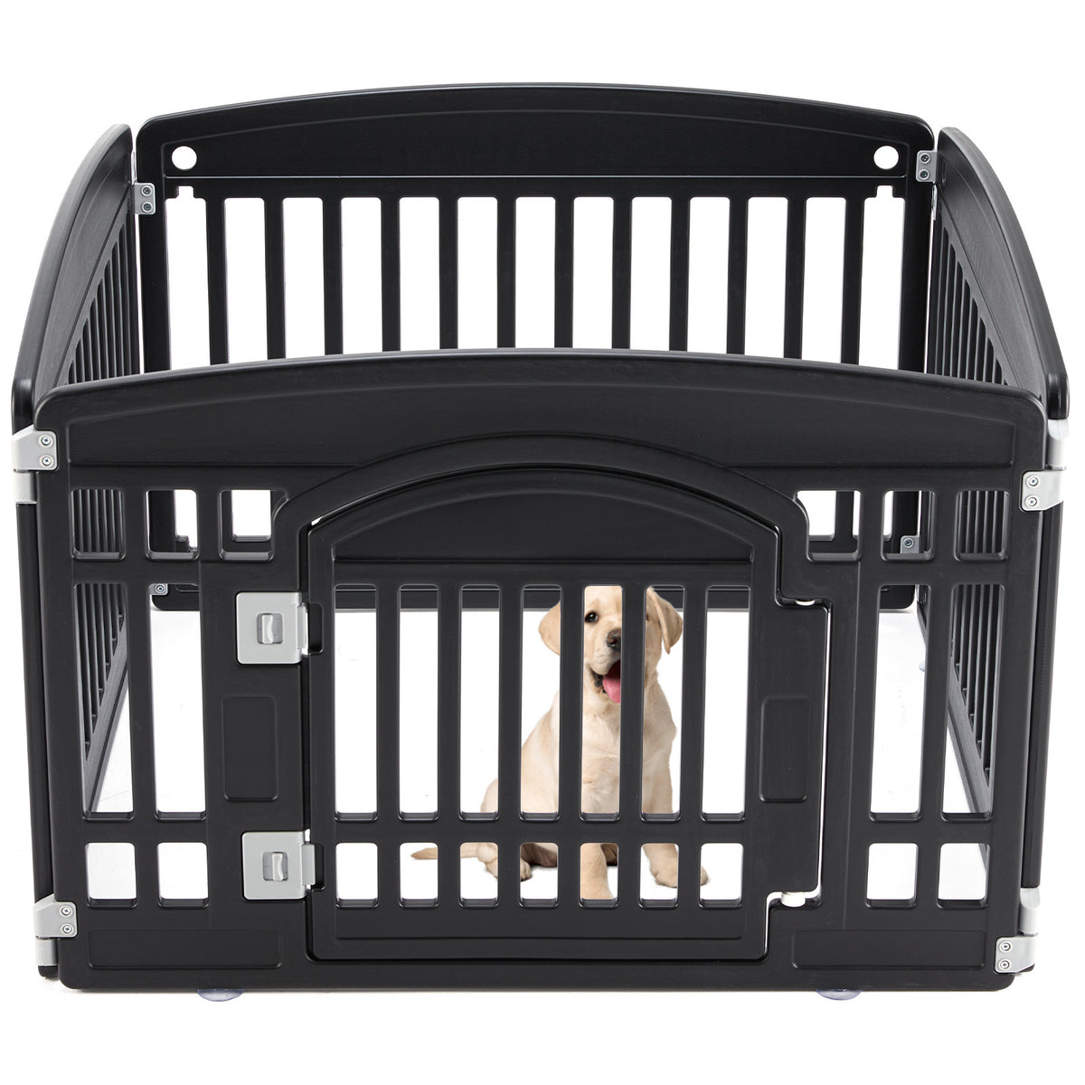 Dog Game Fence Is Safe And Reliable Black4Panel