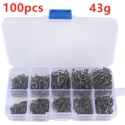 Barbed hook set 100pcs