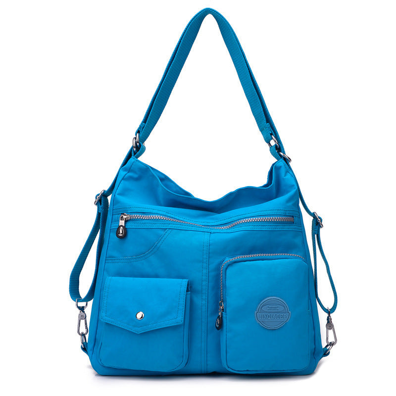 Luxury Handbags Women Bags Designer Waterproof Bylon Cloth Crossbody Bags For Women Large Capacity Lady Shoulder Bag Tote Sky blue