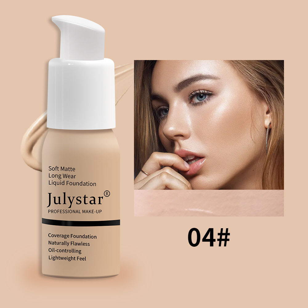 Waterproof Lasting Non Take Off Makeup Concealer Liquid Foundation Beauty Makeup Liquid foundation4