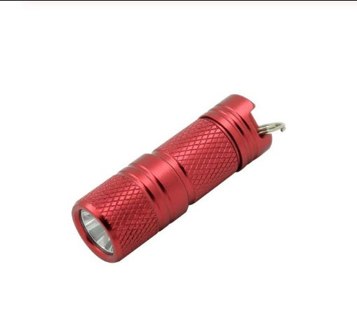 Mini USB rechargeable flashlight Red