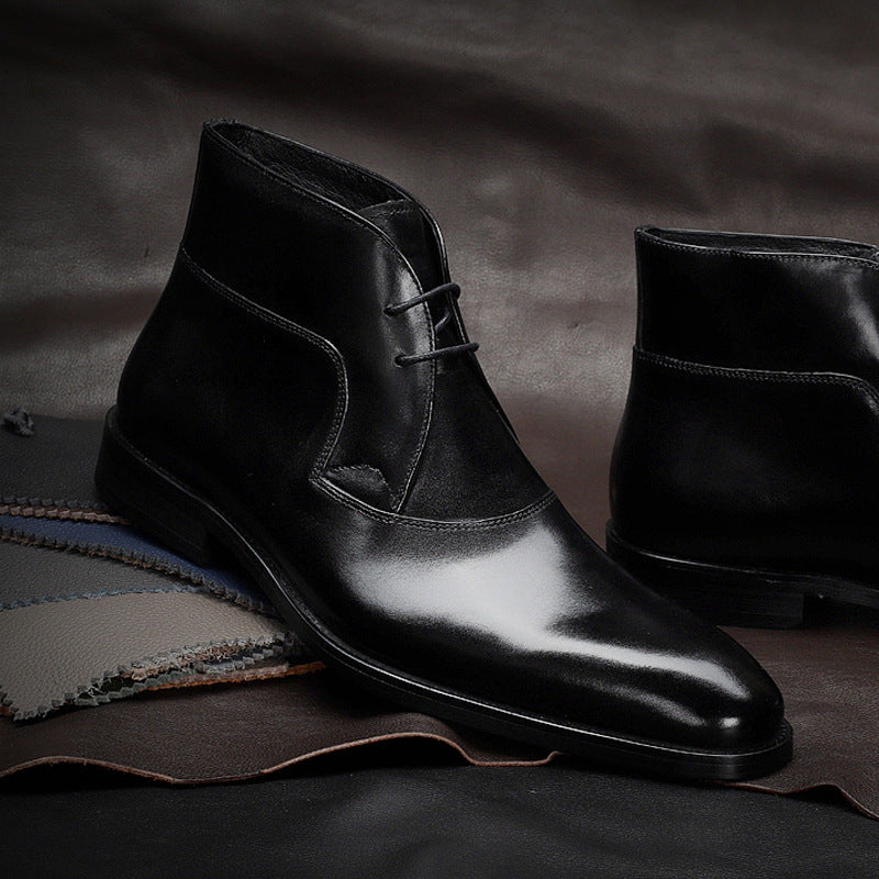 Men's Shoes Martin Boots Men's Trend Shoes Men Boots Men's Shoes Men Trendy Shoes Black