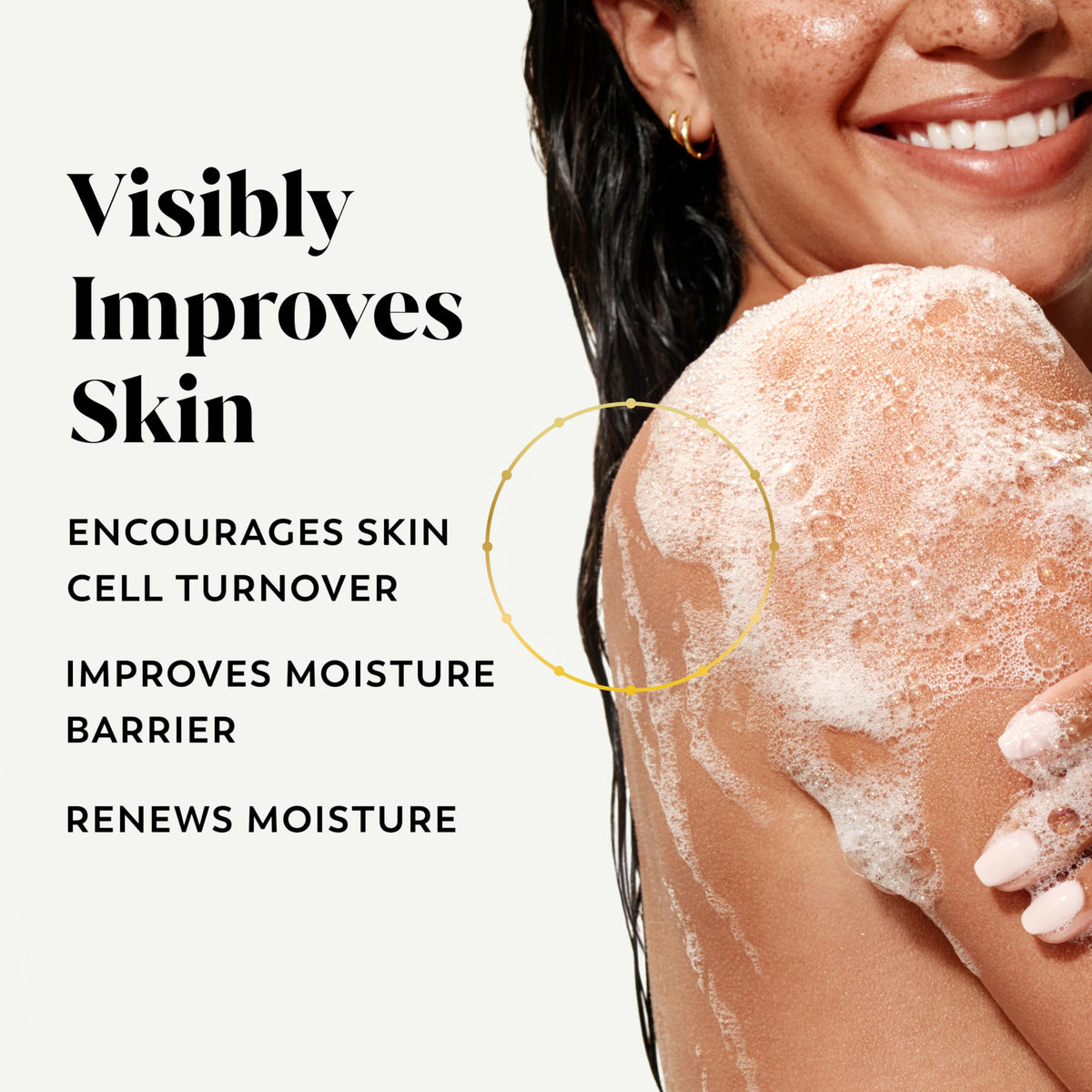 Olay Body Wash for Women, Intensely Hydrating, Hyaluronic Acid Serum Complex, Renews Moisture, Free of Parabens & Phthalates, Vitamin B3 Lameller Technology, For All Skin Types, 20 fl oz (Pack of 4)